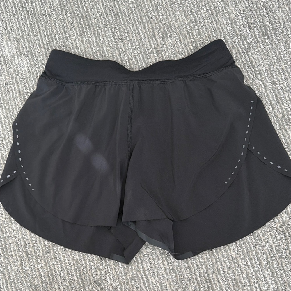 Women’s Black lululemon fast and free Shorts